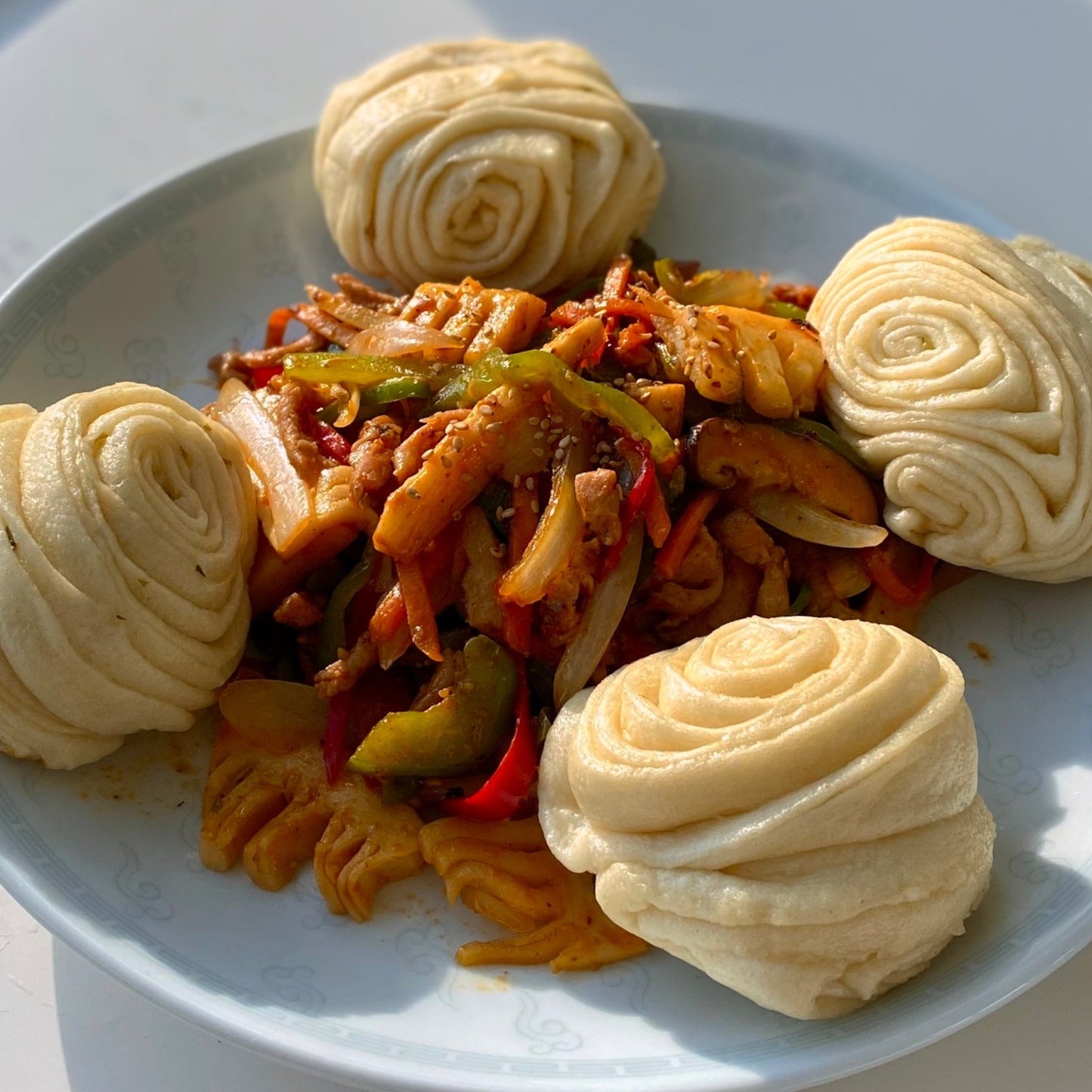 고추잡채와 꽃빵 밀키트