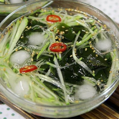 오이미역냉국