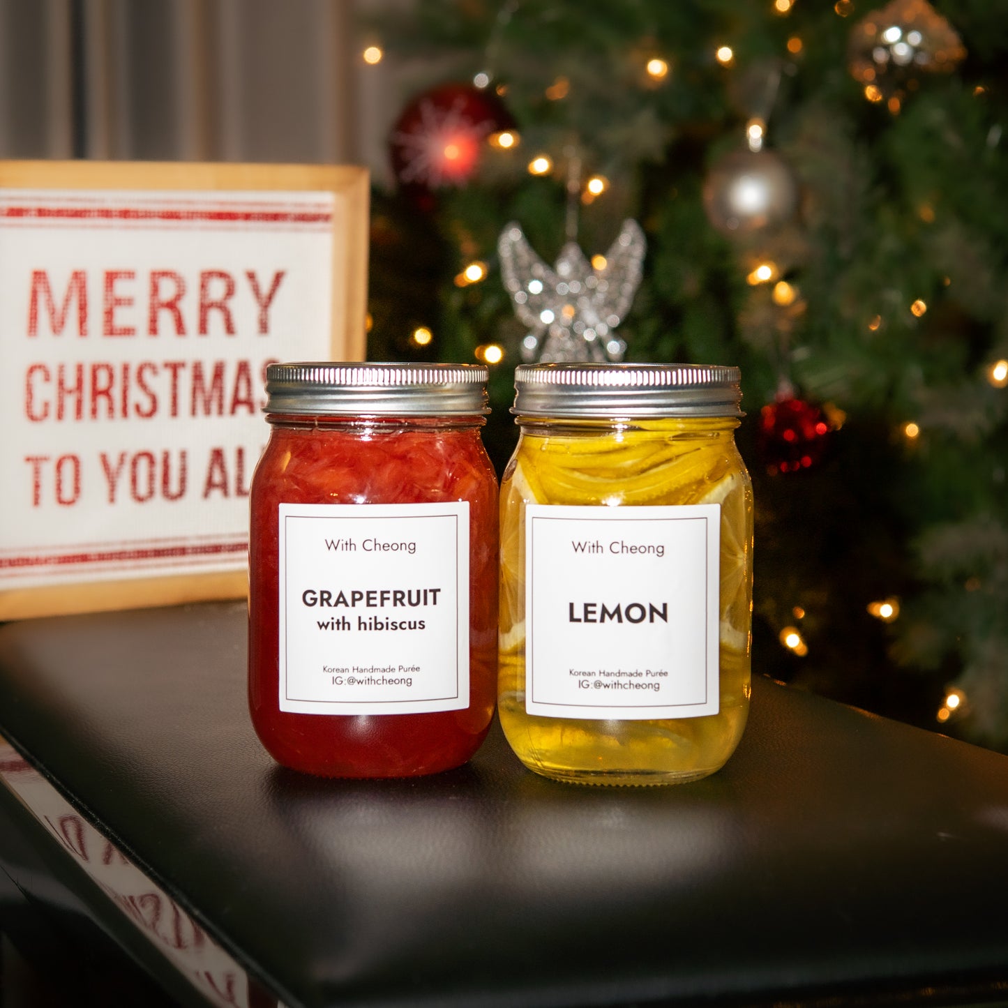 [With Cheong] 과일청 세트 16oz