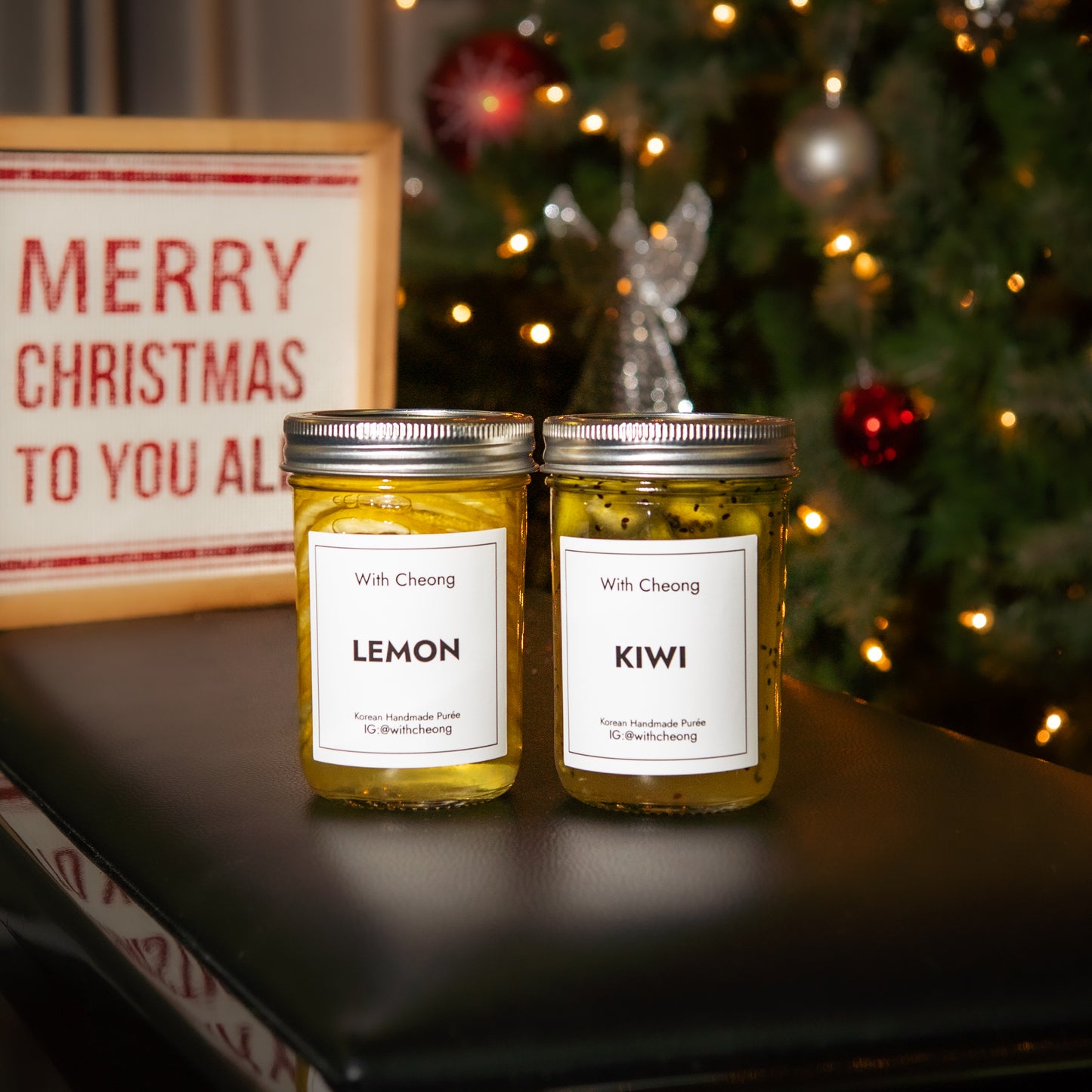 [With Cheong] 프리미엄 과일청 세트 8oz