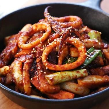 오징어우삼겹야채볶음 밀키트